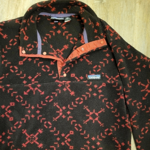 Patagonia 1994 Synchilla Fleece Made in USA 🇺🇸 Sno Condor Size Small - Picture 4 of 9